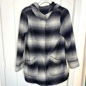 Sanctuary Coat with Hidden Snap Buttons & Hood